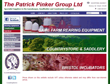 Tablet Screenshot of patrickpinker.co.uk